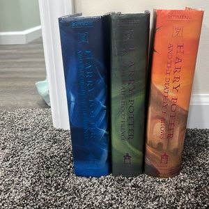 Last three books in the Harry Potter series